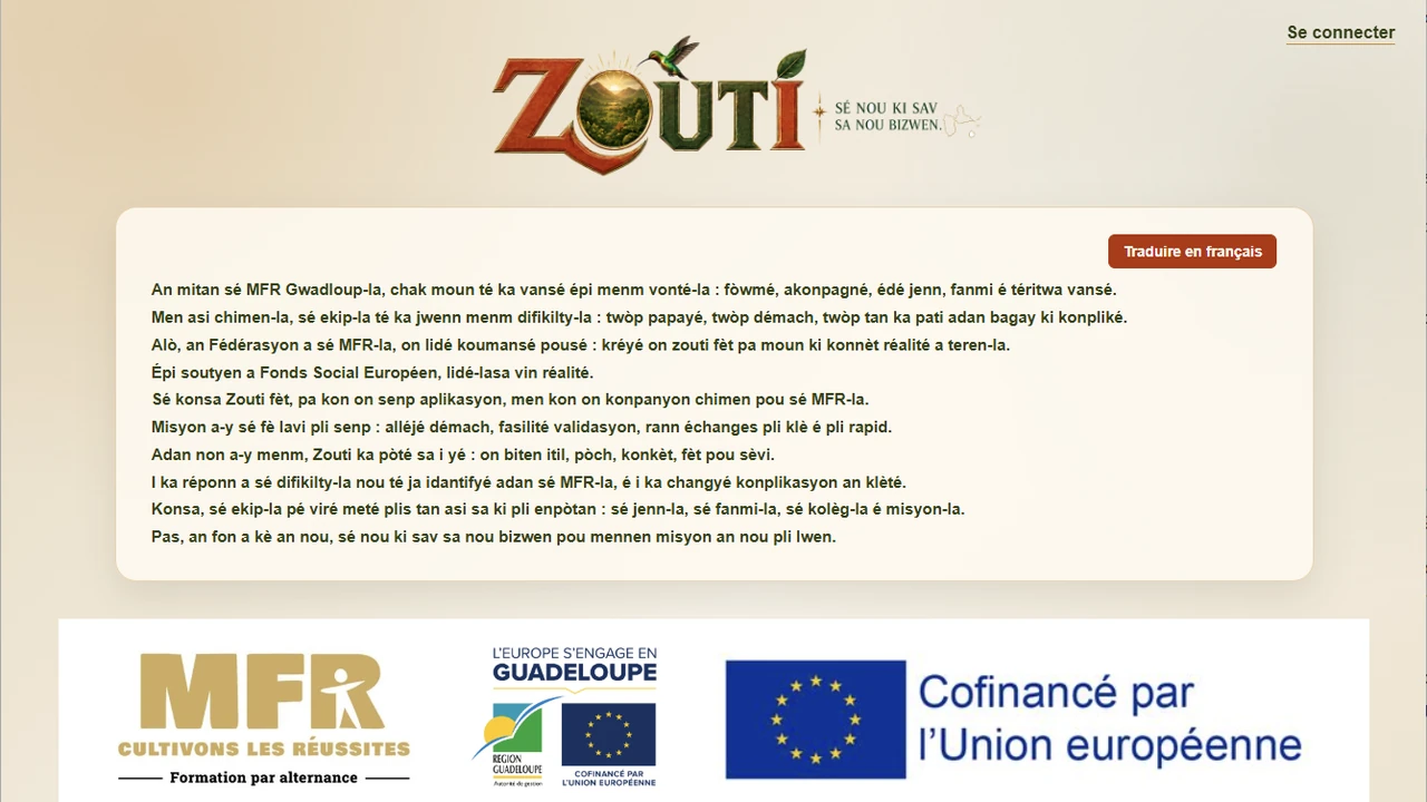 Aperçu de ZOUTI